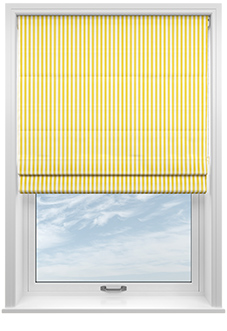 The British Stripe Co. Catherine, Brighton No.2 - Roman Blind